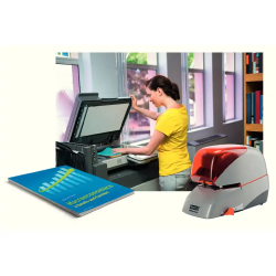 Grapadora rapid 5080e electrica blanco/negro capacidad 80 hojas usa grapas casete 5080