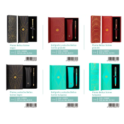 Expositor lote belius sobremesa negro 36 piezas 3 niveles mdf 600x420x750 mm