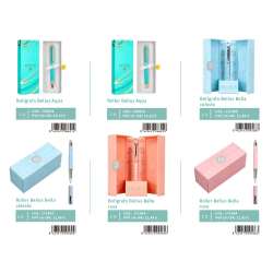 Expositor lote belius de pie blanco 50 piezas melamina 5 estantes 680x320x1700 mm