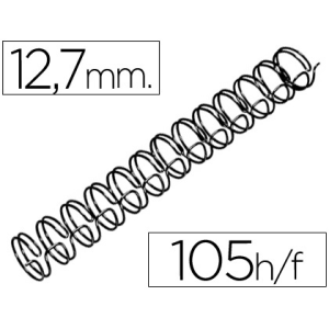 Espiral wire 3:1 12,7 mm...