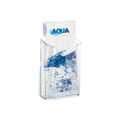 Expositor sobremesa archivo 2000 portafolletos 1 compartimento 1/3 a4 vertical fondo cajetin 34 mm