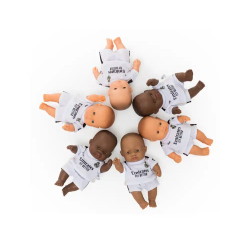 Muñeco miniland real madrid expositor de 12 unidades surtidas