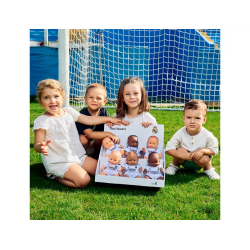 Muñeco miniland real madrid expositor de 12 unidades surtidas