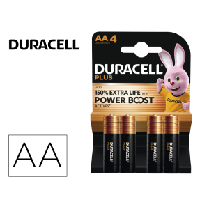 Pila duracell alcalina plus...
