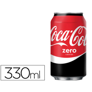 Refresco coca-cola zero...