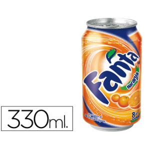 Refresco fanta naranja lata...