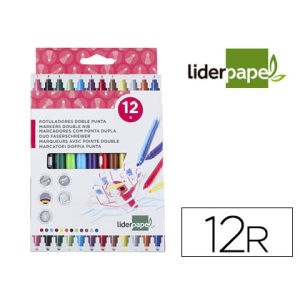Rotulador liderpapel duo...