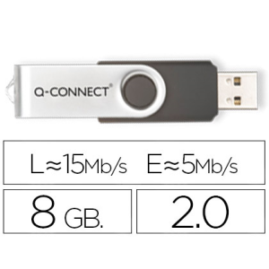 Memoria usb q-connect flash...