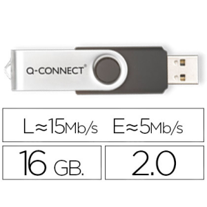 Memoria usb q-connect flash...