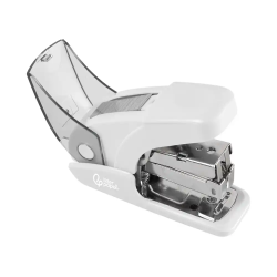 Grapadora liderpapel micro con regalo de caja de 1000 grapas 24/6 26/6 capacidad 20 hojas blanco