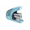 Grapadora liderpapel micro con regalo de caja de 1000 grapas 24/6 26/6 capacidad 20 hojas celeste