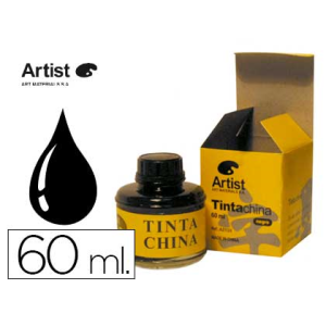Tinta china artist negra...