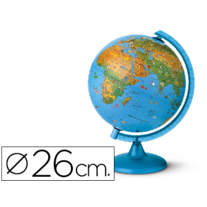 Globo terraqueo con luz...