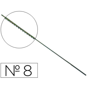 Pelos de segueta madera nº8...