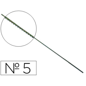 Pelos de segueta madera nº5...