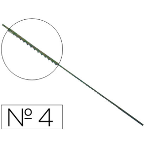 Pelos de segueta madera nº4...