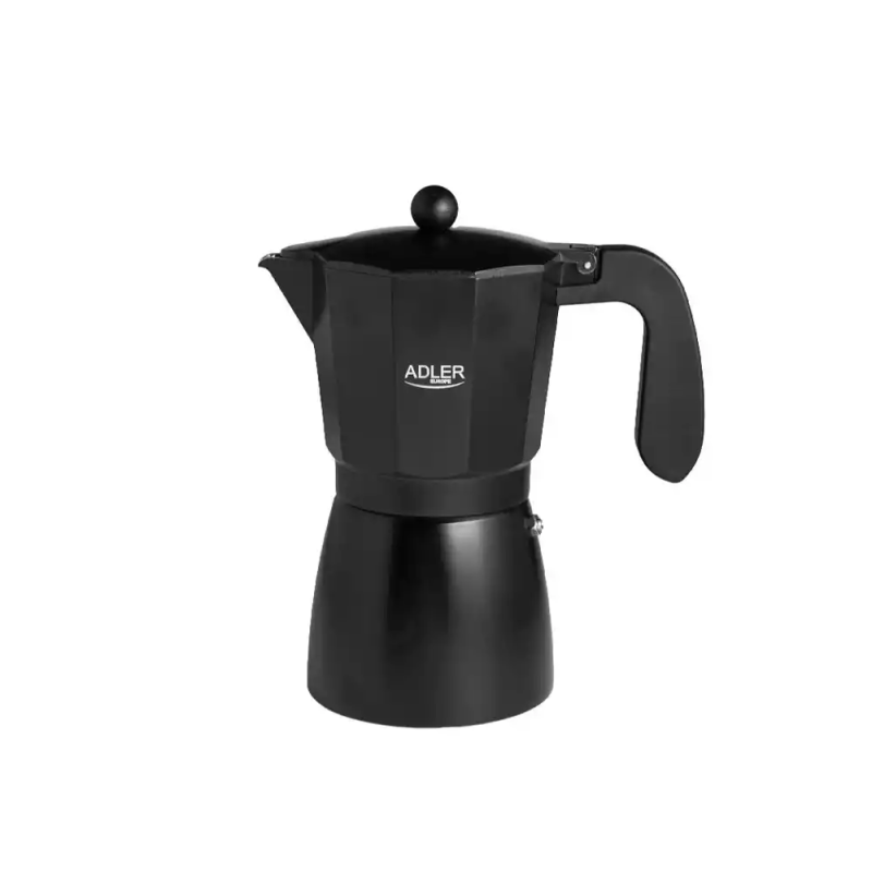 Cafetera italiana adler espresso 6 tazas 300ml valido para vitroceramica cocina electrica y fuego