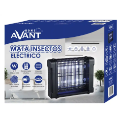 Mata insectos electrico avant 12w 2 tubos luz ultravioleta 260x90x320 mm