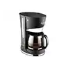 Cafetera ristretto magefesa 12 tazas con filtro extraible y placa calefactora antiadherente 800w