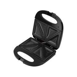 Sandwichera magefesa suisse black 750w con asa fria al tacto antiadherente
