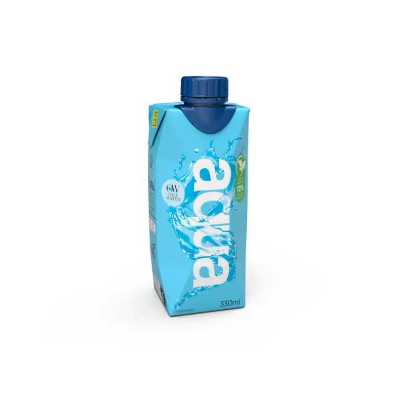 Agua mineral only water brik 330 ml