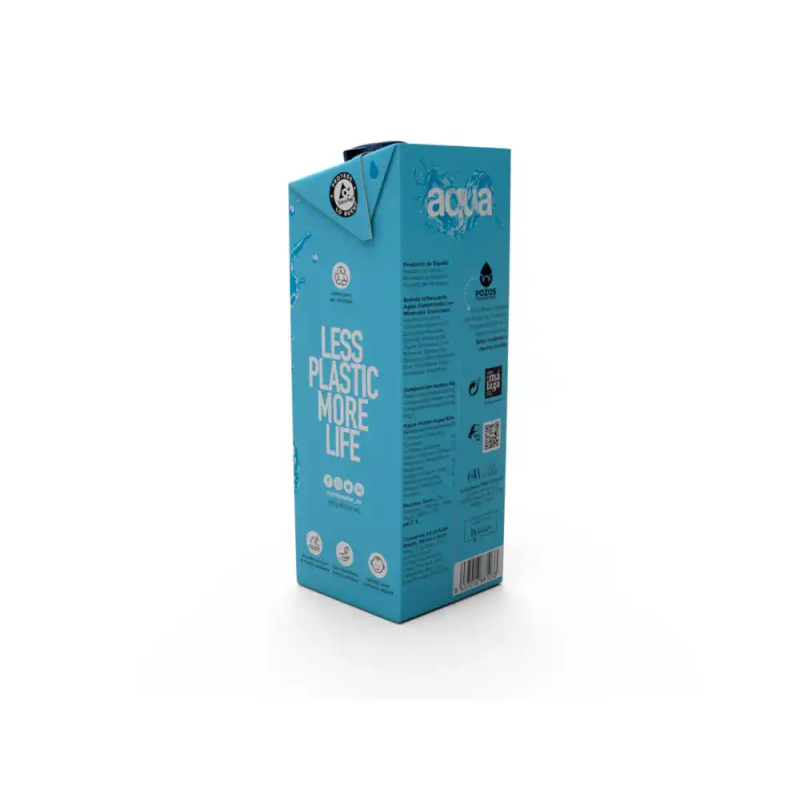 Agua mineral only water brik 1000 ml