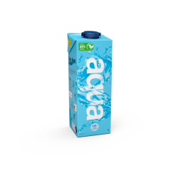 Agua mineral only water brik 1000 ml