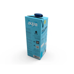 Agua mineral only water brik 1000 ml