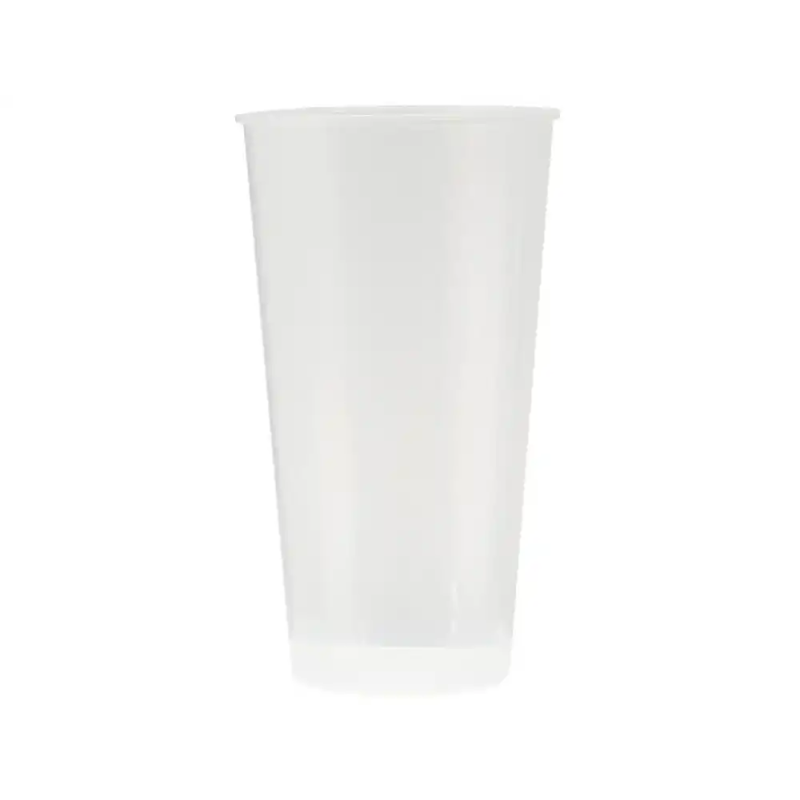 Vaso de plastico reutilizable transparente 400 ml paquete de 10 unidades