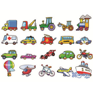 Juego andreutoys vehiculos...