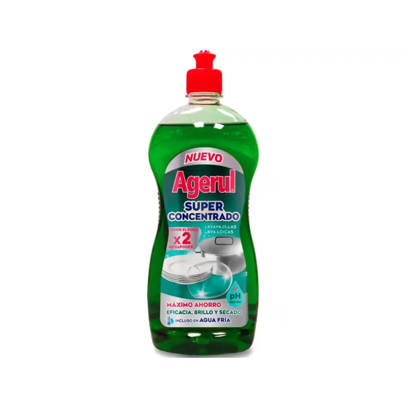 Lavavajillas agerul super concentrado botella de 750 ml