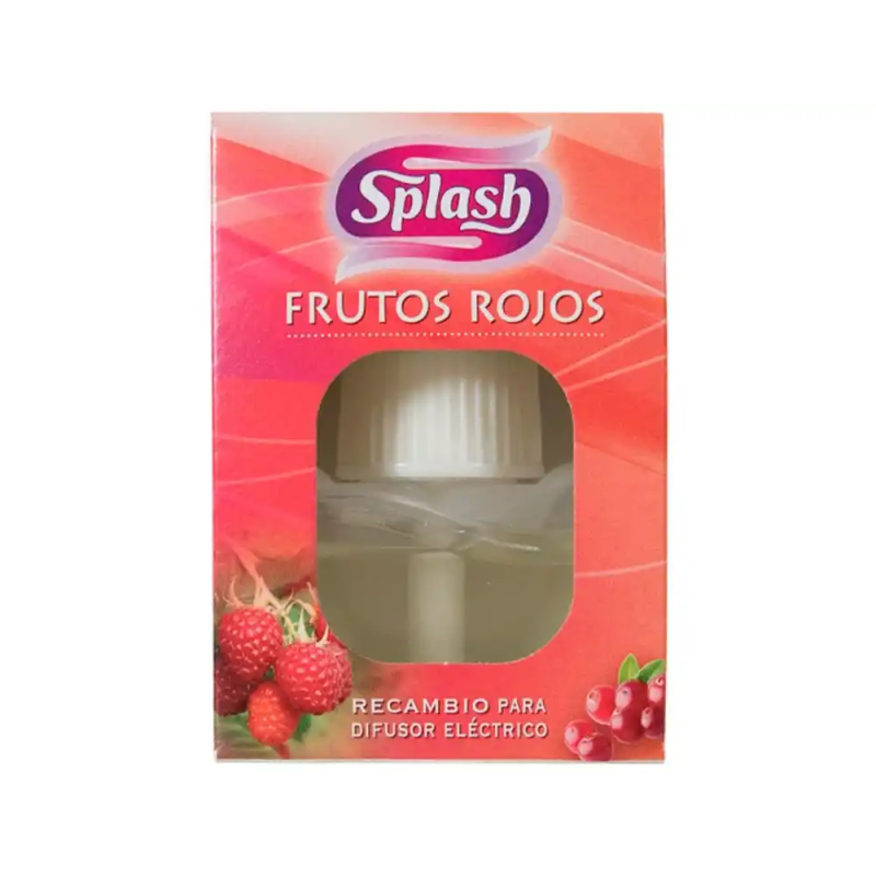 Ambientador electrico splash frutos rojos recambio 25 ml