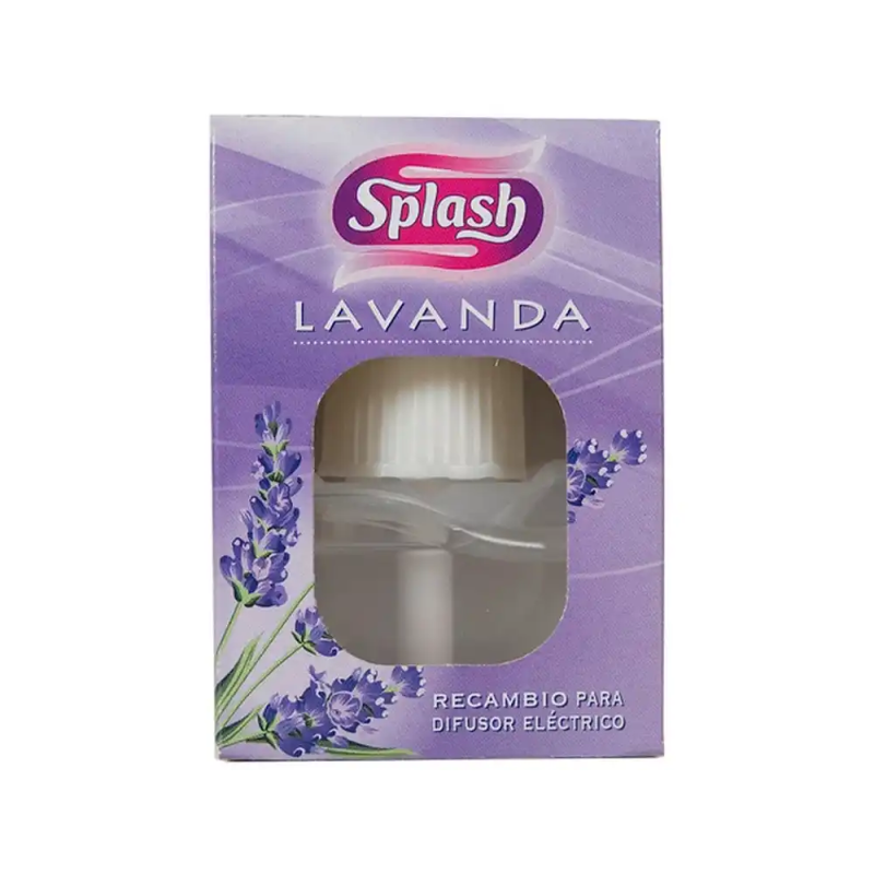 Ambientador electrico splash lavanda recambio 25 ml