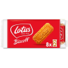 Galletas lotus biscoff caramelizadas pack de 8 bolsas de 2 unidades 124 gr
