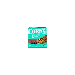Barrita de cereales corny 0% azucares chocolate con leche caja de 6 unidades 20 gr