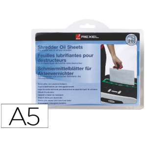 Hojas lubricantes rexel...