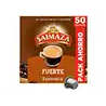 Cafe saimaza fuerte espresso intensidad 9 caja de 50 capsulas compatible nespresso
