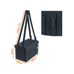 Bolsa kit de accesorios nobo para pizarra blanca 230x200x355 mm