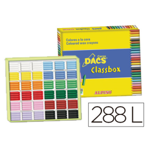 Lapices cera dacs classbox...