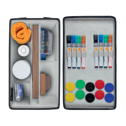 Bolsa kit de accesorios nobo para pizarra blanca 230x200x355 mm