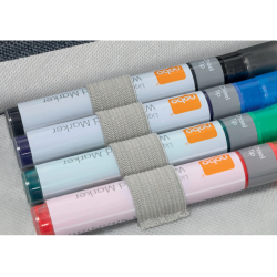 Bolsa kit de accesorios nobo para pizarra blanca 230x200x355 mm