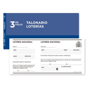 Talonario liderpapel...