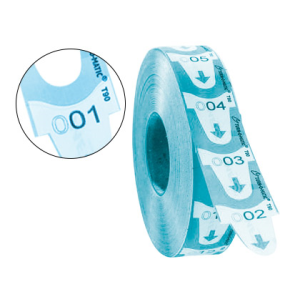 Tickets turnomatic 31x67 mm...