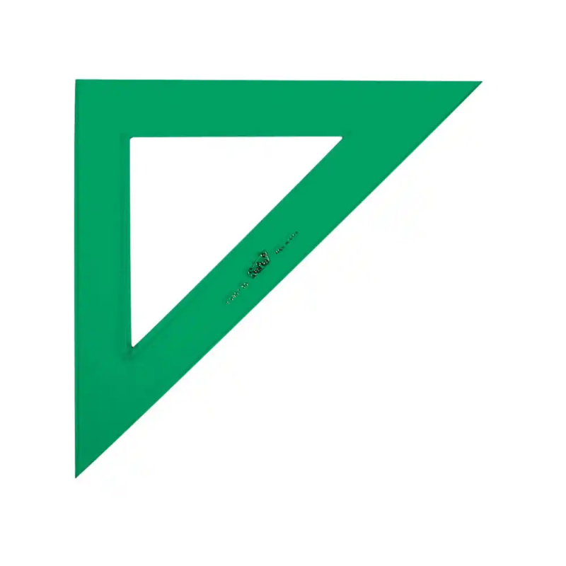 Escuadra verde 30 cm