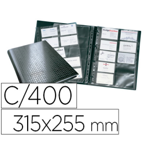 Tarjetero durable din a4...