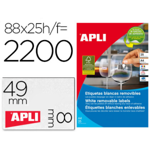 Etiqueta adhesiva apli...
