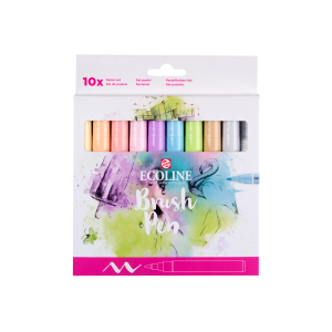 Pack de 10 ecoline brush...
