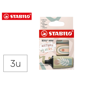 Rotulador stabilo boss mini...