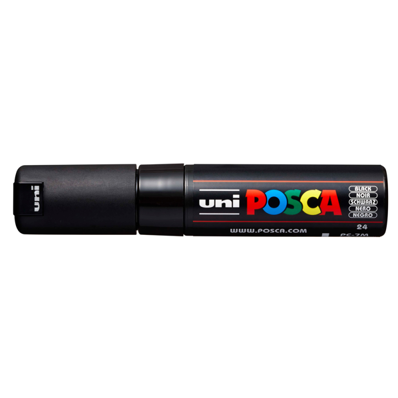 Rotulador uni posca pc-7m negro