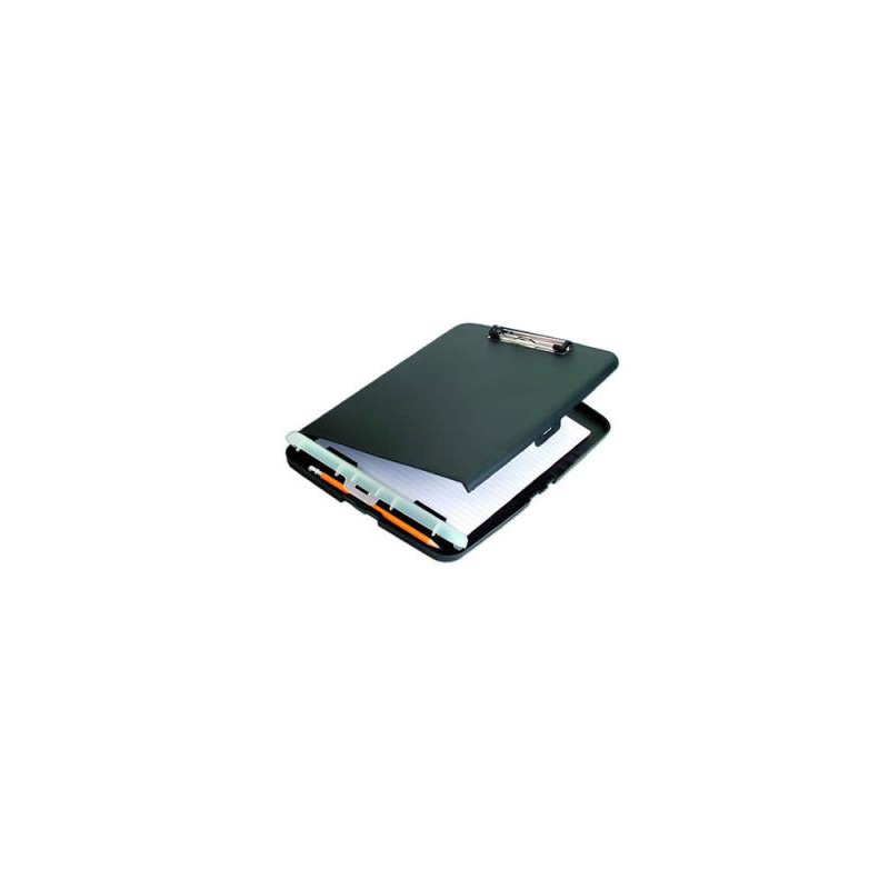 Portanotas office box din a4 con soporte fijo negro